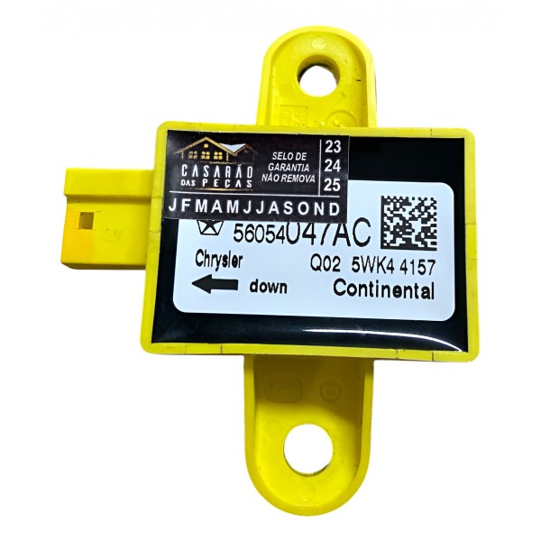 Sensor Impacto Porta Dianteira Direita Fiat Freemont 2012 Amarelo