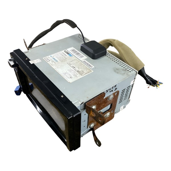 Central Multimídia Nissan Versa 2017 2018 2019 C/detalhe Preto