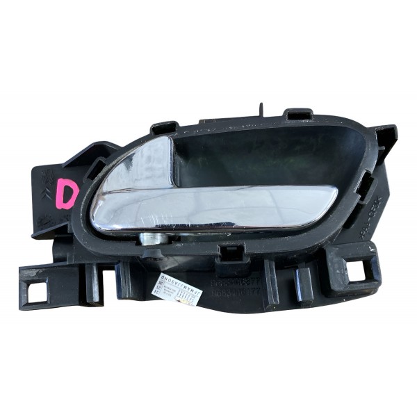 Maçaneta Puxador Interno Esquerdo C3 2013 2014 2015 2016 Preto