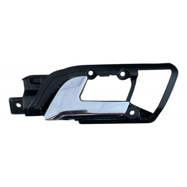 Maçaneta Interna Cromada Traseira  Esquerda Vw Polo 2013