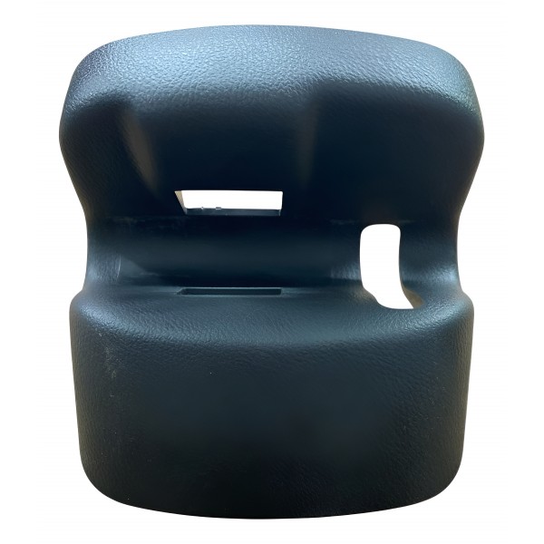 Acabamento Trilho Banco Traseiro Honda Fit 2015-2020 Preto