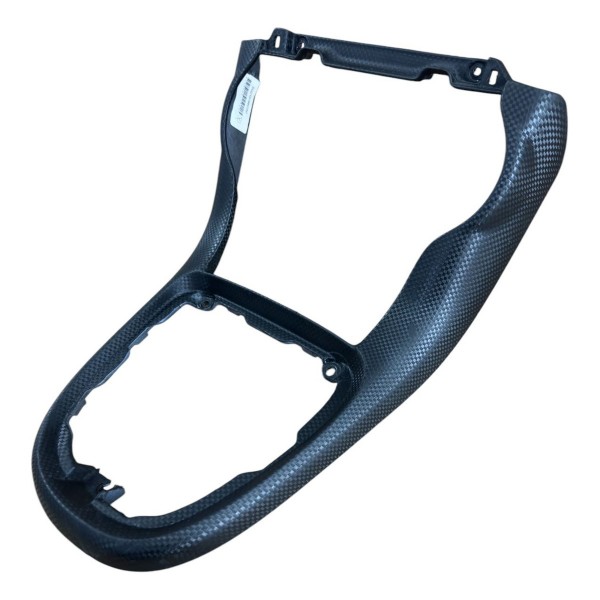 Moldura Console Central Fiat Bravo Plotado Carbono 2014