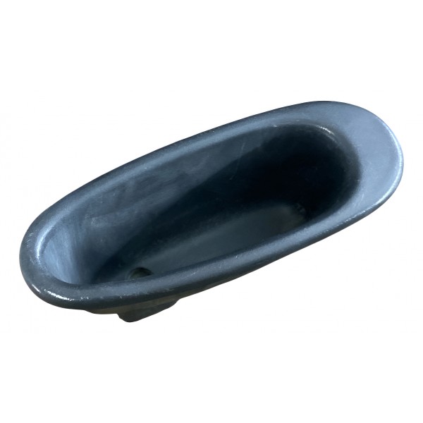 Puxador Interno Porta Traseira Direita Renault Clio 2007 Preto