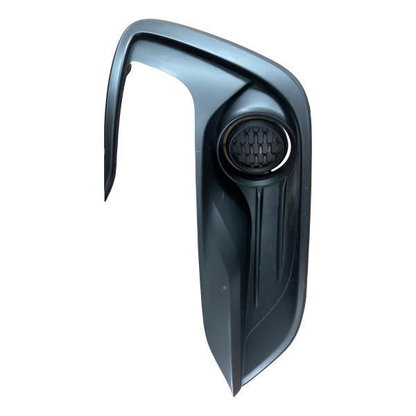 Moldura Párachoque Grade Milha Esquerda Ford Ka 19/21 Preto Esquerdo