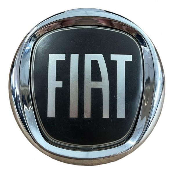 Emblema Maçaneta Tampa Traseira Fiat Bravo 2014 Original Preto