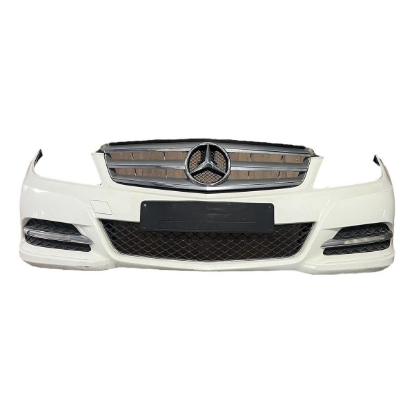 Parachoque Completo Mercedes C180 2012 A 2014 Original Branco