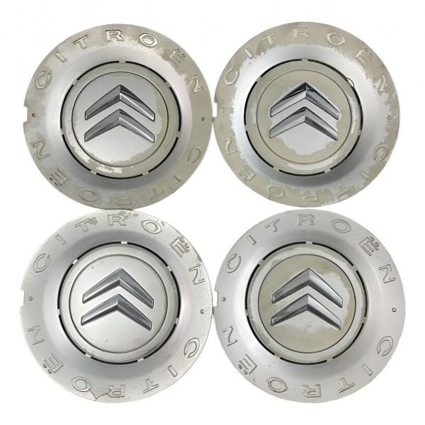 Jogo Calota Roda Citroen Xsara Picasso Original Cinza
