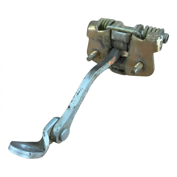 Limitador Porta Traseira Direita Renault Clio 1.0 16v 2004 Direito Prateado