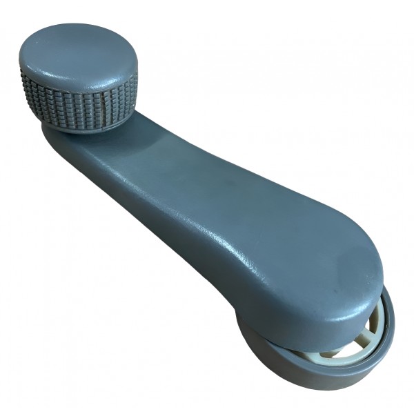 Manivela Do Vidro Original Vw Polo Fox Golf Gol Voyage  Cinza-escuro