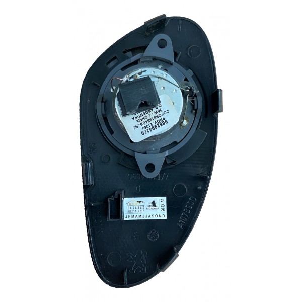 Tela Do Auto Falante Do Painel Peugeot 307 Cod: 9634507177 Preto