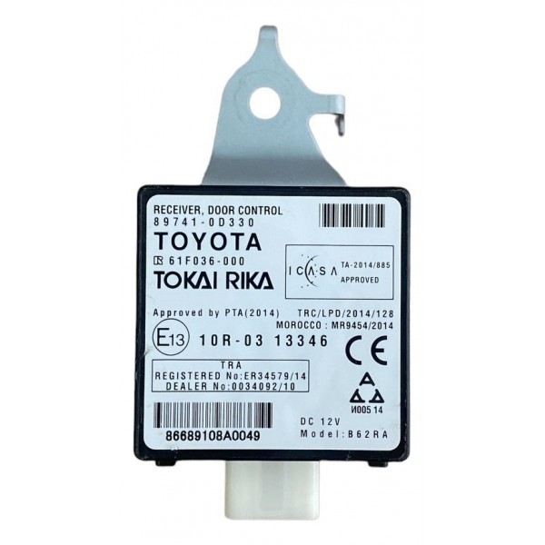 Módulo Central Rele Porta Toyota Corolla 2015 89741-02340
