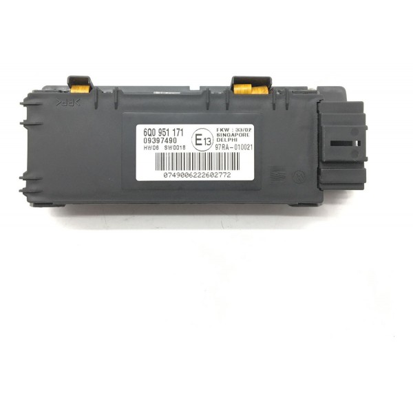 Modulo Sensor Alarme Ultrassônico Vw Polo 6q0951171 03 Á 15