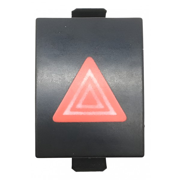 Botão Pisca Alerta Polo Hatch Sedan 03/14 6q0953235a Orig Preto