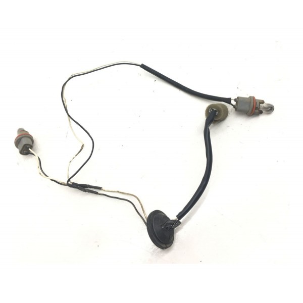 Chicote Conector Plug Da Luz De Placa Captiva 2009 2010 Orig Preto