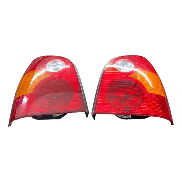 Lanternas Traseiras   Vw Polo 2003 A 2007 Ambos Lados Vermelho