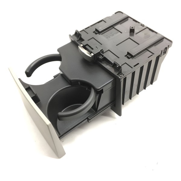 Porta Copo Traseiro Console Chevrolet Captiva 2009 2010 Orig Bege