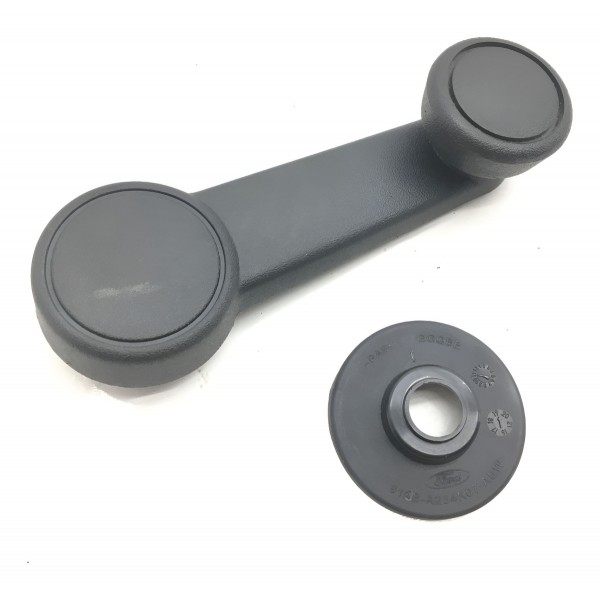 Manivela Vidro Porta Ford Fiesta 2007 2s65b23342aa Preto