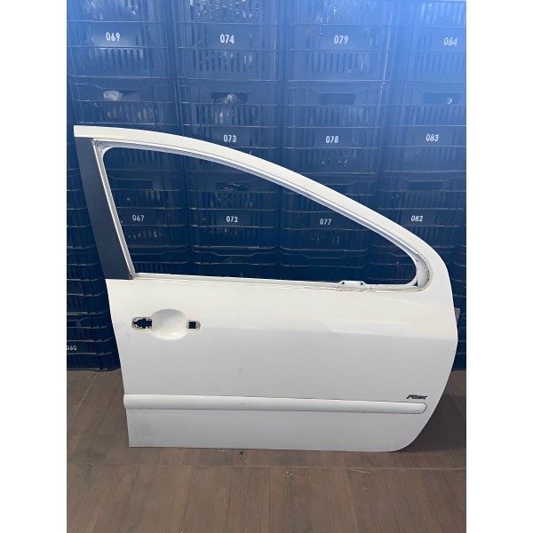 Porta Dianteira Direita Peugeot 307 2007 Até 2012 Original Dianteira Direita Branco