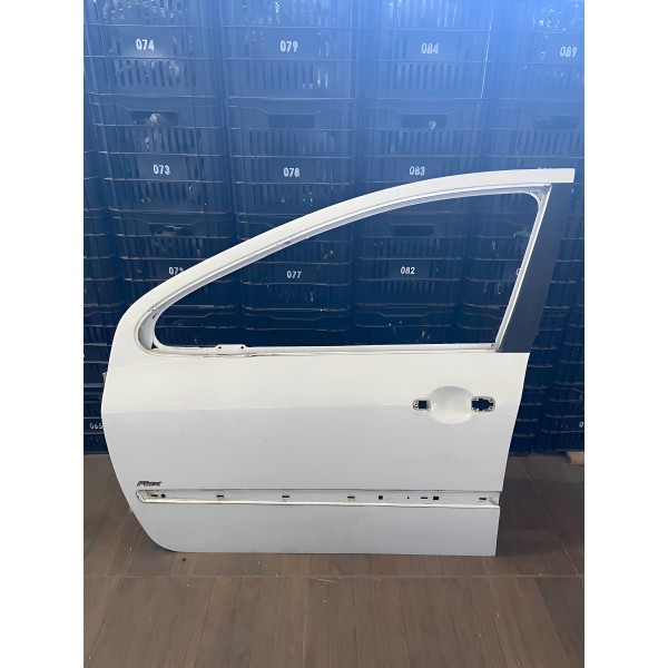 Porta Dianteira Esquerda Peugeot 307 2010 Até 2013 Original Dianteira Esquerda Branco