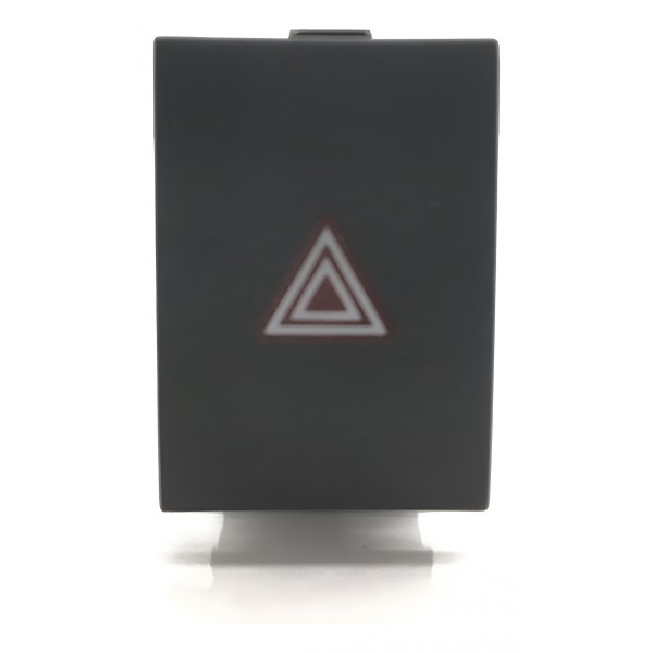 Botão Interruptor Painel Pisca Alerta Volkswagen Gol Parati Preto