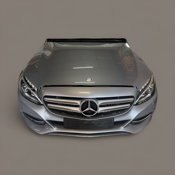 Frente Mercedes C180 2016 Completa Cinza-escuro
