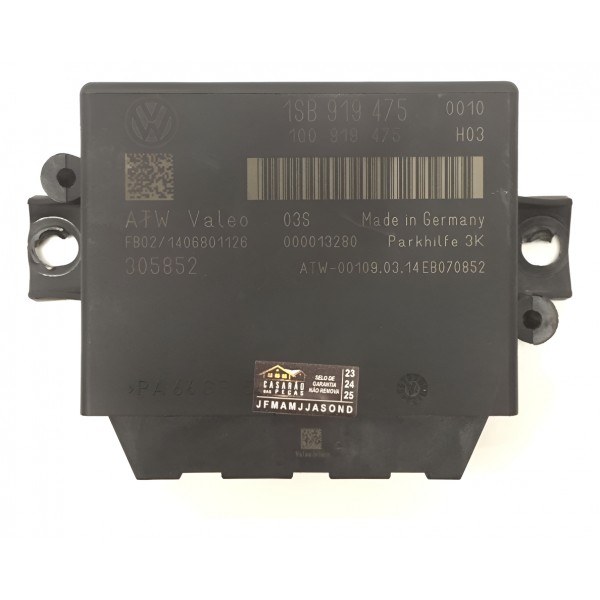 Módulo Sensor Estacionamento Up 15/16 Original 1sb919475 Preto