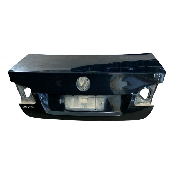 Tampa Traseira Jetta 2008 Lisa! Preto