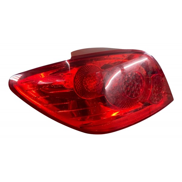 Farol Traseiro Esquerdo Peugeot 307  (detalhes) Esquerdo/motorista Vermelho