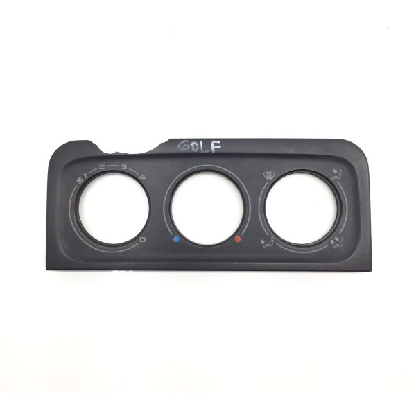 Moldura Comando Ar Condicionado Golf Mk3 1994/1998 Original Preto
