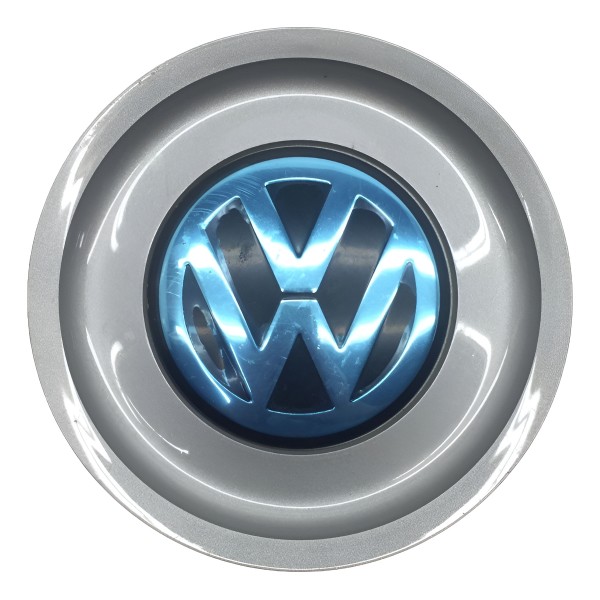 1 Calota Centro Roda Aro 15 Original Golf Mk4 Bora 99/07 Prateado