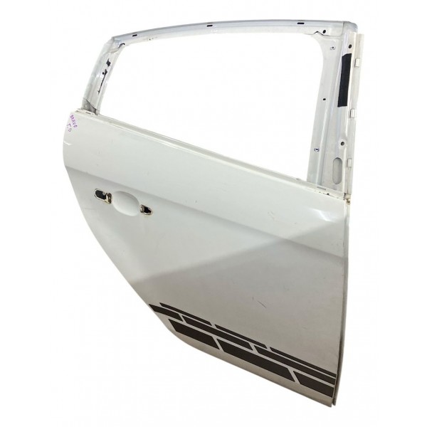 Porta Traseira Direita Do Fiat Bravo Traseira Direito Branco