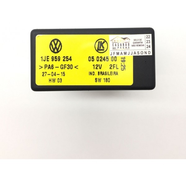 Modulo Rele Vidro Elétrico Vw Polo 2007 A 2011 1je959254