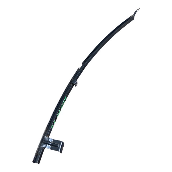 Guia Vidro Porta Traseira Esquerda Gol G4 2008 Preto