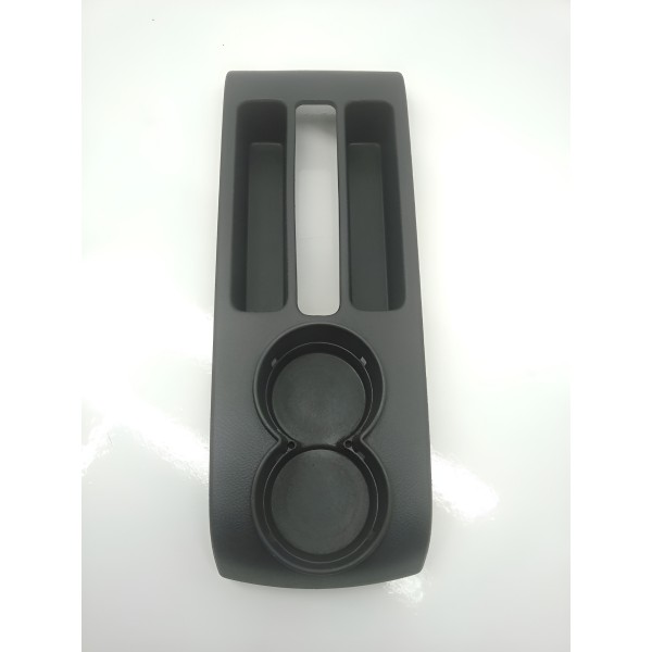 Console Central Porta Copos Polo Vw Original 6q0863319h Preto