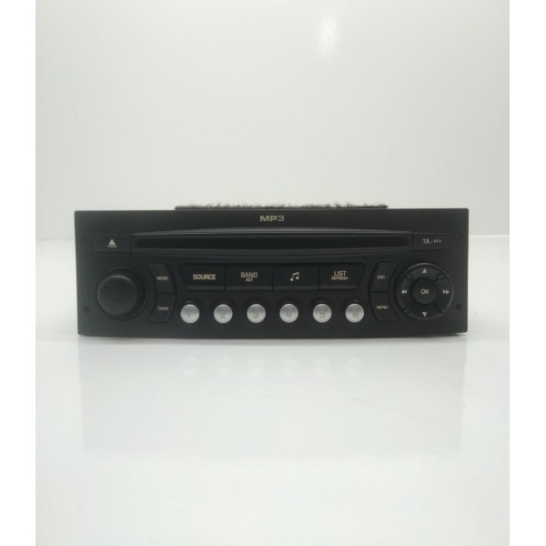 Radio Am Fm Cd Original Citroen C4 R20916 Psarcd442-30