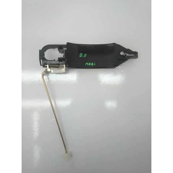 Acabamento Maçaneta Externa Dianteira Esquerda Mobi 2021 Preto Dianteira