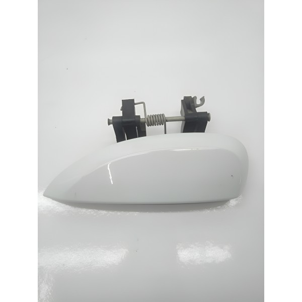 Maçaneta Externa Dianteira Esquerda Kwid 2019 Original Branco Dianteira