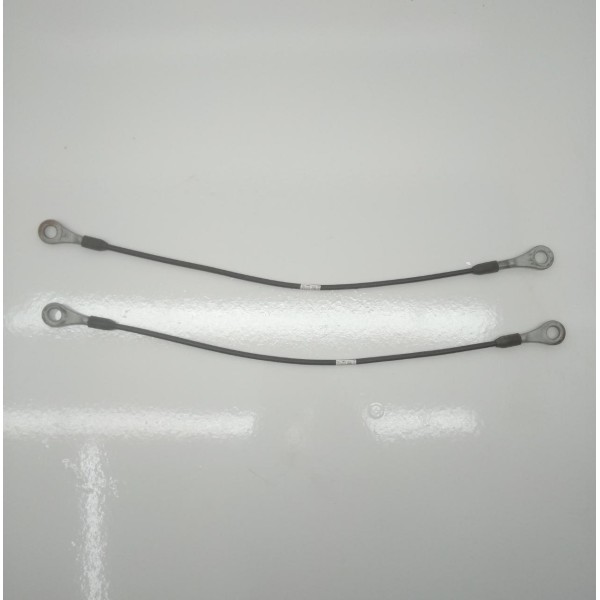 Par Cabo De Aço Tampa Traseira Vw Saveiro Original