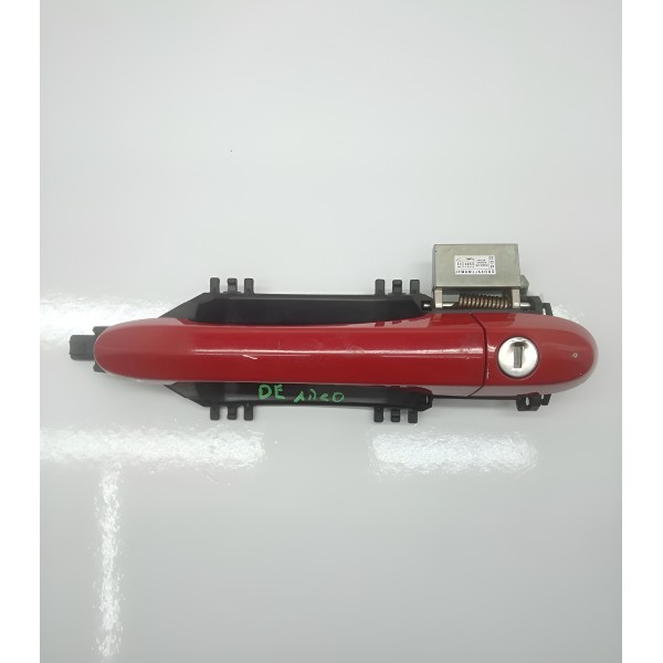 Maçaneta Externa Dianteira Esquerda Argo Cronos 2019 Orignal Vermelho Dianteira
