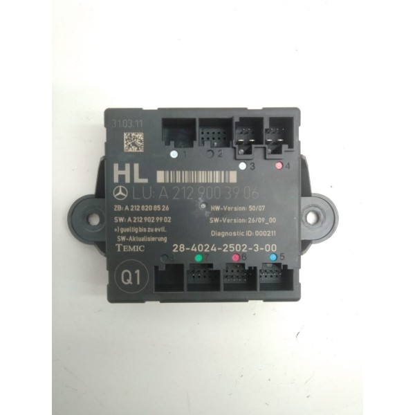 Módulo Porta Traseiro Esquerdo Mercedes C180 2012 2013