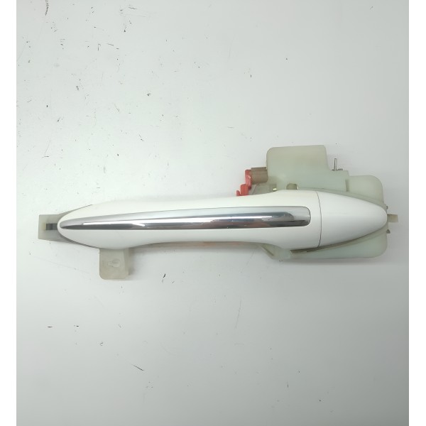 Maçaneta Externa Traseira Esquerda Kia Cerato 2016 Original Branco