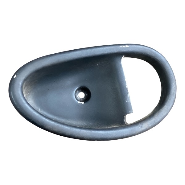 Moldura Maçaneta Interna Lado Direito Fiat Palio 1997 2007 Preto Dianteira/traseira