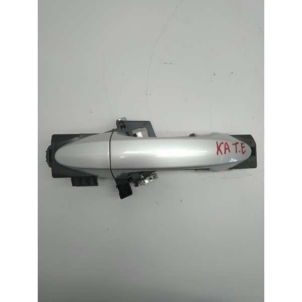 Maçaneta Externa Traseira Esquerda Ka 2020 Original Prateado