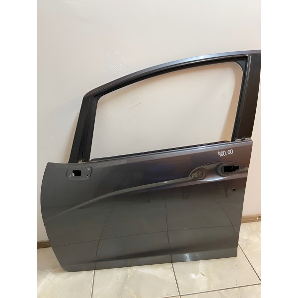 Porta Dianteira Esquerda Fit 2015/2020 Lisa Original Dianteira Esquerda Cinza-escuro