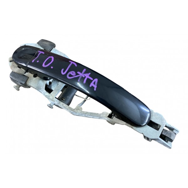 Maçaneta Externa Traseira Direita Jetta 2008 Usado Preto