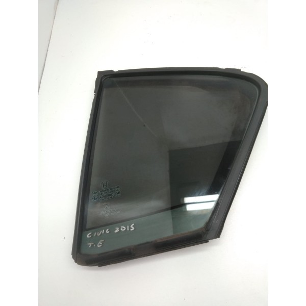 Vidro Fixo Traseiro Esquerda Civic 2015 Original