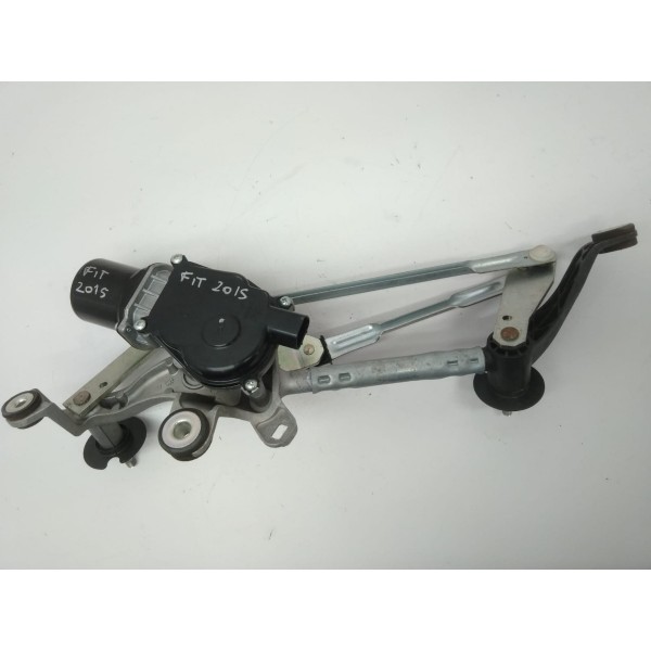 Motor Limpador De Para Brisa Fit 2015 Original