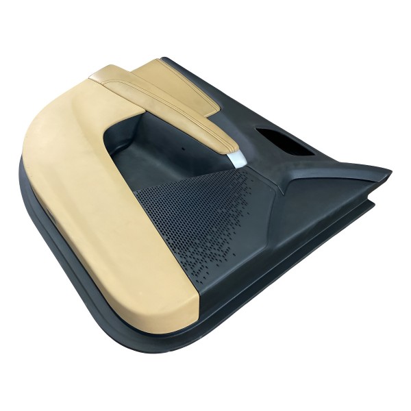 Forro De Porta Dianteiro Esquerdo Freemont 2012 C/detalhe Creme