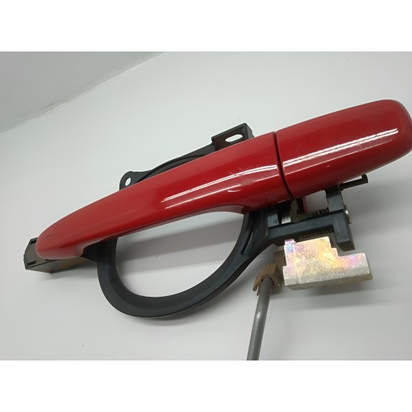 Maçaneta Externa Traseira Direita Lancer 2016 Original Vermelho Traseira