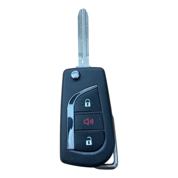 Carcaça Chave Canivete Corolla Nova Com Detalhe